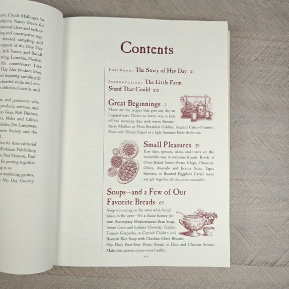 Hay Day Country Market Cookbook Vintage Hardcover East Coast Local Ethnic Recipe - Picture 5 of 10